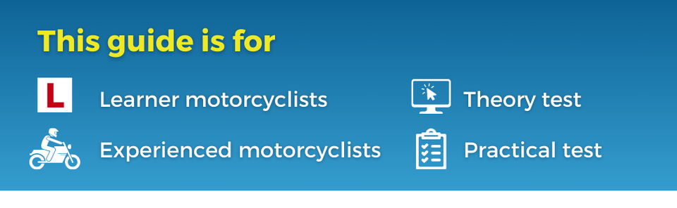 The Official DVSA Guide to Riding - The Essential Skills guide is for learner motorcyclists, experienced motorcyclists, theory test, and practical test users.