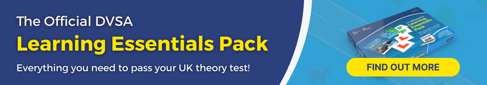 The Official DVSA Learning Essentials Pack Advert